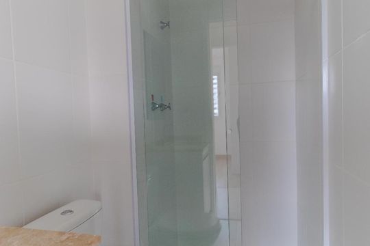 Banheiro Social de apartamento para alugar com 2 quartos, 61m² em Taquaral, Campinas