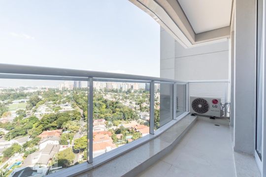 Varanda de apartamento para alugar com 1 quarto, 50m² em Empresarial 18 do Forte, Barueri