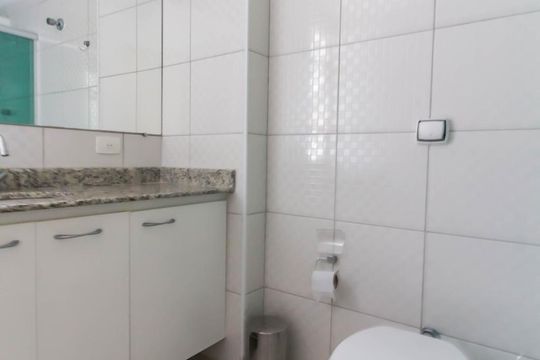 Banheiro de apartamento para alugar com 2 quartos, 65m² em Quinta da Paineira, São Paulo