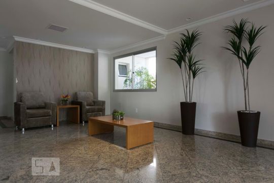Área comum - Hall social de apartamento para alugar com 3 quartos, 97m² em Centro, São Bernardo do Campo