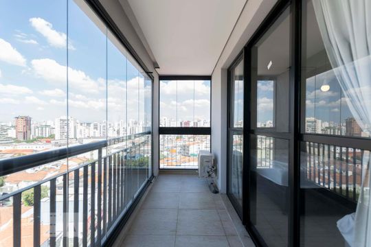 Varanda Gourmet de kitnet/studio para alugar com 1 quarto, 37m² em Saúde, São Paulo