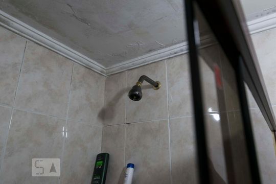 Banheiro (Chuveiro) de apartamento à venda com 1 quarto, 43m² em Santa Paula, São Caetano do Sul