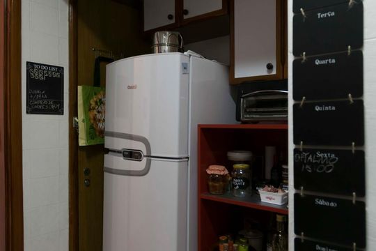 Cozinha (Armários) de apartamento à venda com 1 quarto, 43m² em Santa Paula, São Caetano do Sul