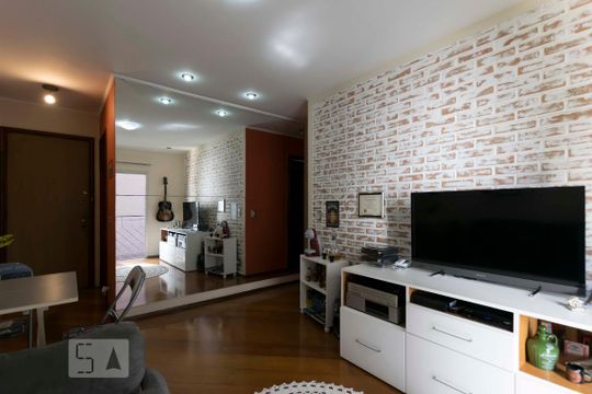 Sala de apartamento à venda com 1 quarto, 43m² em Santa Paula, São Caetano do Sul
