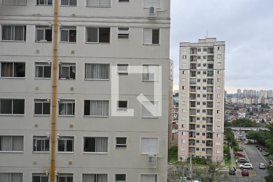 Vista da varanda da sala de apartamento para alugar com 2 quartos, 48m² em Parque Reboucas, São Paulo