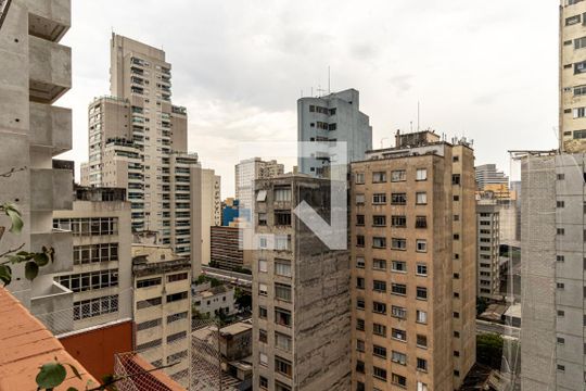 Vista da Varanda  de apartamento para alugar com 1 quarto, 117m² em Vila Buarque, São Paulo