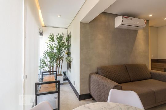 Varanda de apartamento para alugar com 1 quarto, 55m² em Consolação, São Paulo