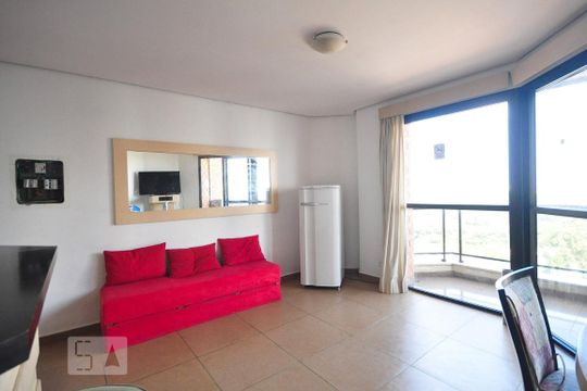 Sala de apartamento à venda com 1 quarto, 47m² em Jardim Ampliação, São Paulo