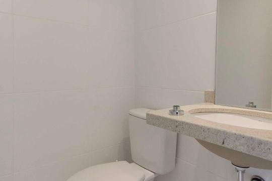 Lavabo de apartamento à venda com 1 quarto, 58m² em Parque Industrial Tomas Edson, São Paulo
