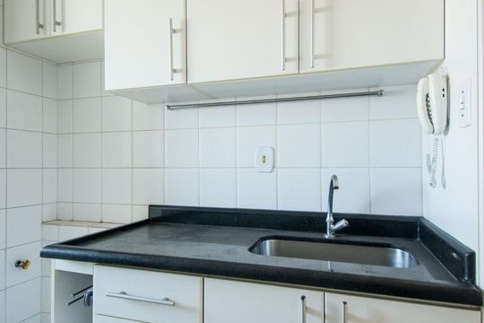 cozinha de apartamento à venda com 2 quartos, 62m² em Santa Terezinha, São Bernardo do Campo