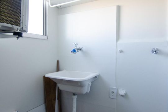 Lavanderia de apartamento à venda com 2 quartos, 54m² em Vila Industrial, Campinas