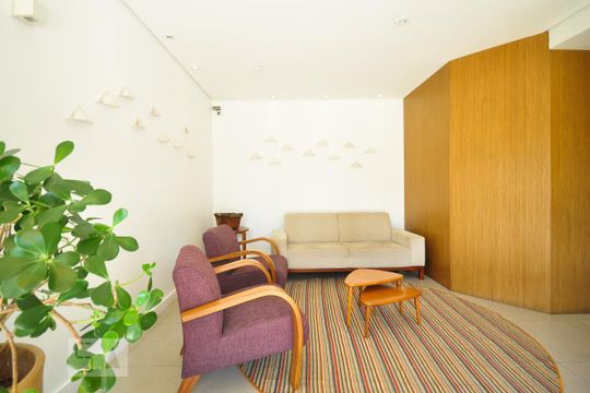 Hall social de apartamento para alugar com 3 quartos, 120m² em Vila Suzana, São Paulo