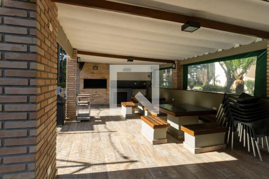 Área comum - Churrasqueira de apartamento à venda com 1 quarto, 54m² em Vila Olímpia, São Paulo