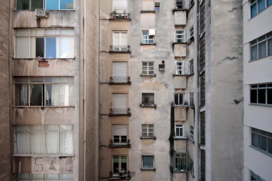 Vista de kitnet/studio para alugar com 1 quarto, 39m² em República, São Paulo
