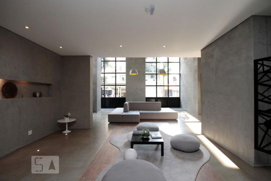 Hall Social de kitnet/studio para alugar com 1 quarto, 40m² em Bela Vista, São Paulo