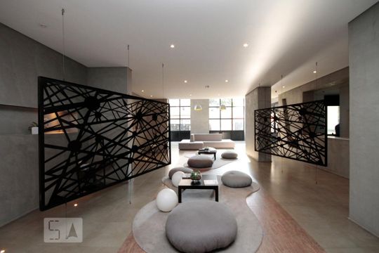 Hall Social de kitnet/studio para alugar com 1 quarto, 40m² em Bela Vista, São Paulo