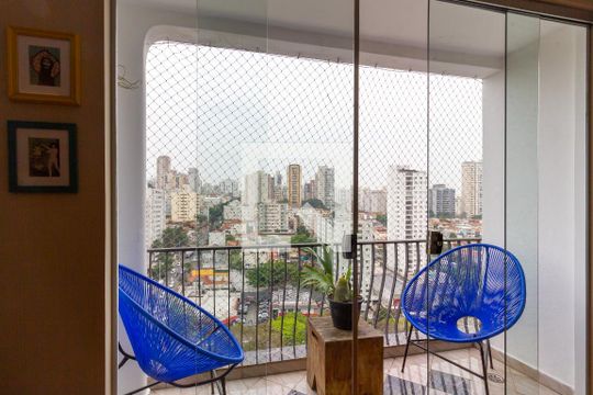 Varanda de apartamento à venda com 4 quartos, 224m² em Perdizes, São Paulo