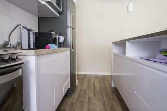 Cozinha de apartamento para alugar com 2 quartos, 67m² em Pinheiros, São Paulo