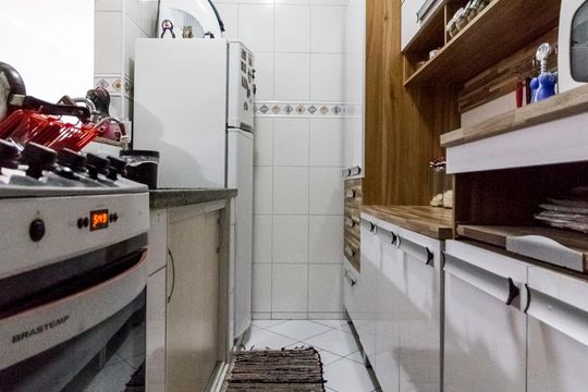 Cozinha  de apartamento à venda com 1 quarto, 70m² em Brás, São Paulo