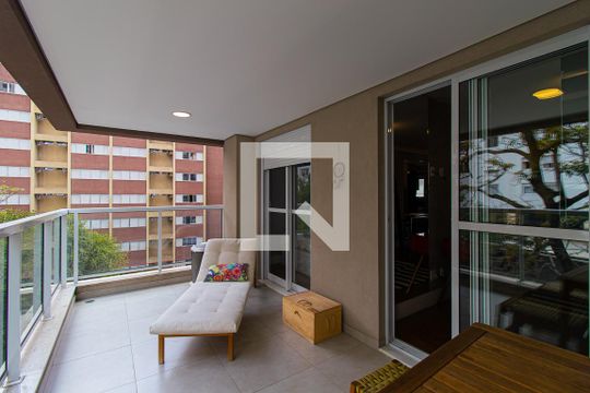 Varanda de apartamento para alugar com 2 quartos, 67m² em Cerqueira César, São Paulo
