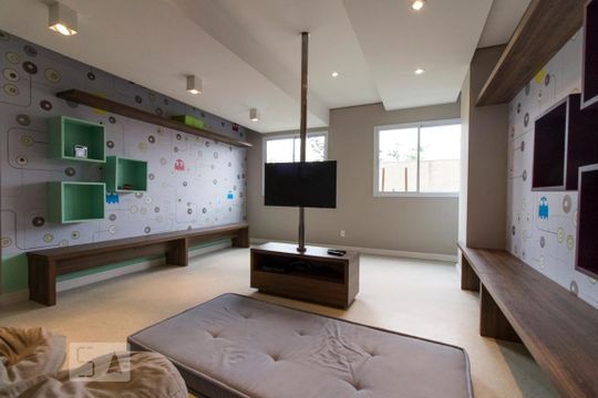 Salão de games  de apartamento à venda com 1 quarto, 36m² em Quinta da Paineira, São Paulo
