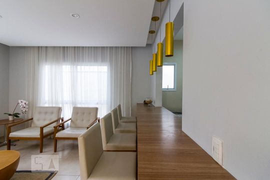 Salão de festas  de apartamento à venda com 1 quarto, 36m² em Quinta da Paineira, São Paulo