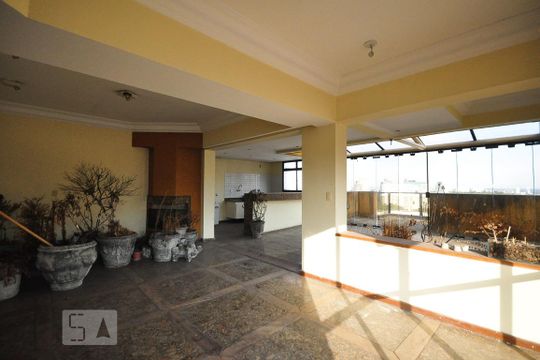 Varanda gourmet	 de apartamento para alugar com 6 quartos, 450m² em Jardim Ampliação, São Paulo