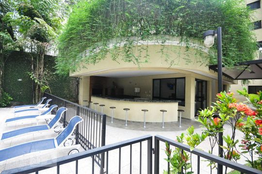 Churrasqueira de apartamento à venda com 2 quartos, 158m² em Vila Andrade, São Paulo