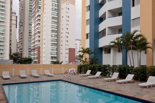 Piscina de apartamento para alugar com 1 quarto, 46m² em Consolação, São Paulo