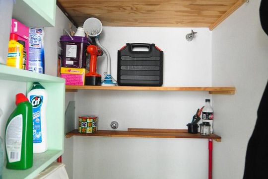 Banheiro de serviço de apartamento à venda com 3 quartos, 70m² em Butantã, São Paulo