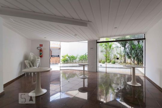 Área comum - Salão de festas de kitnet/studio à venda com 1 quarto, 62m² em Aclimação, São Paulo