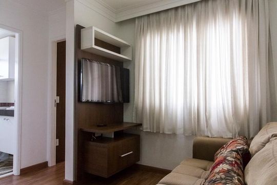Sala  de apartamento para alugar com 2 quartos, 50m² em Brás, São Paulo