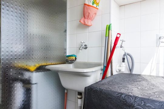 Area de serviço  de apartamento para alugar com 2 quartos, 50m² em Brás, São Paulo