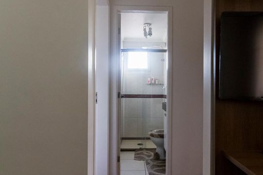 Corredor dos quartos  de apartamento à venda com 2 quartos, 50m² em Brás, São Paulo