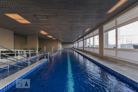 Área comum - PIscina coberta de apartamento para alugar com 3 quartos, 100m² em Jardim da Glória, São Paulo