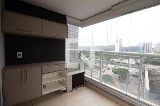 Varanda de apartamento para alugar com 1 quarto, 45m² em Pinheiros, São Paulo