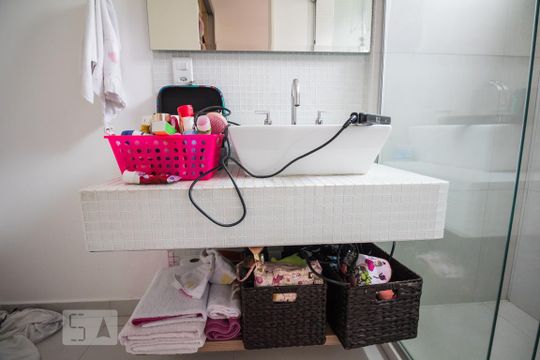 Banheiro - Suíte de apartamento para alugar com 4 quartos, 198m² em Vila Cruzeiro, São Paulo
