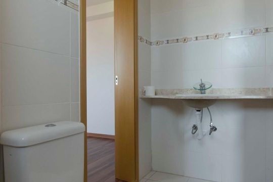 Banheiro Quarto 1 e 2 de apartamento à venda com 3 quartos, 115m² em Santa Teresinha, São Paulo