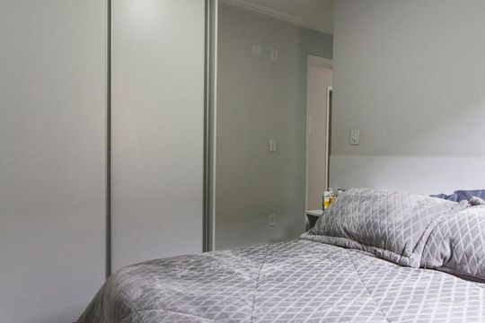 Quarto suíte  de apartamento para alugar com 2 quartos, 63m² em Brás, São Paulo