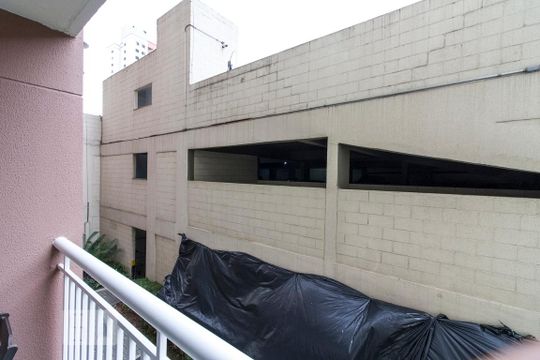 Visão Varanda  de apartamento para alugar com 2 quartos, 63m² em Brás, São Paulo