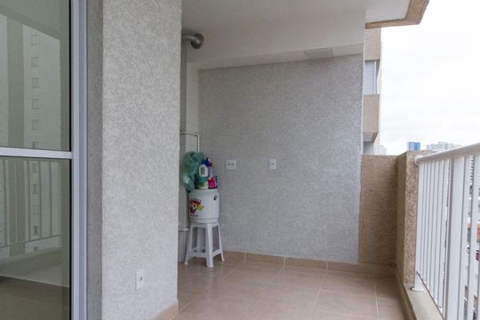 Varanda  de apartamento para alugar com 2 quartos, 55m² em Mooca, São Paulo
