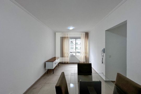 Sala de apartamento para alugar com 3 quartos, 85m² em Cidade Monções, São Paulo