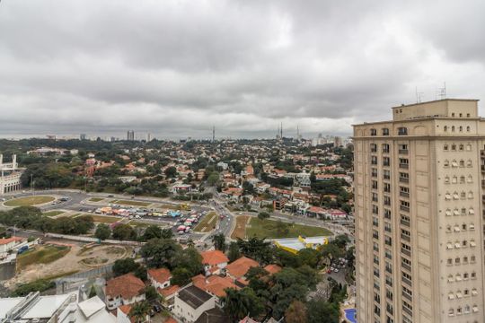 Vista de kitnet/studio à venda com 1 quarto, 45m² em Higienópolis, São Paulo