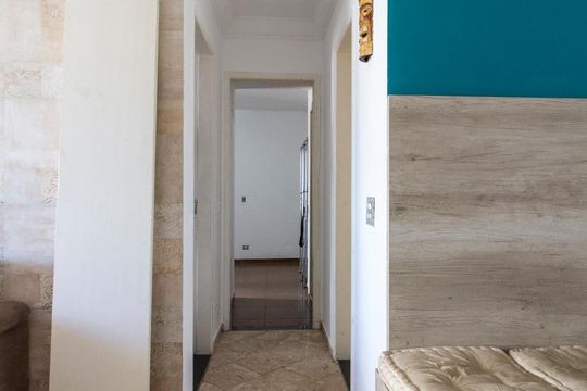 Corredor de Acesso aos Quartos e Banheiro  de apartamento para alugar com 2 quartos, 67m² em Tatuapé, São Paulo
