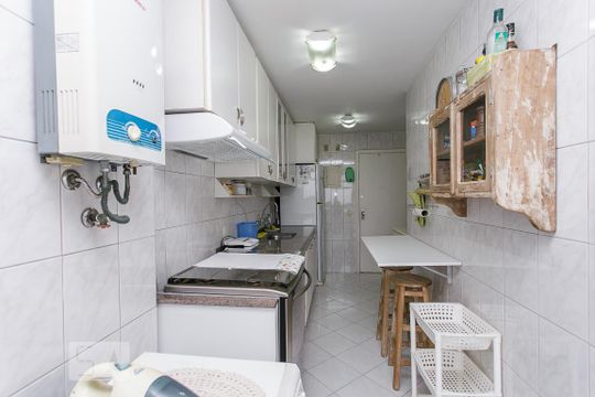 Cozinha de apartamento para alugar com 2 quartos, 105m² em Barra da Tijuca, Rio de Janeiro