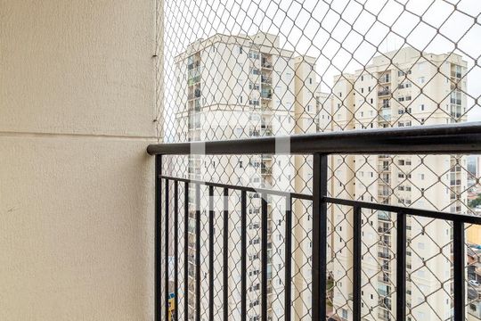 Varanda da Sala de apartamento para alugar com 2 quartos, 54m² em Gopoúva, Guarulhos