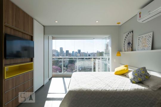 Studio de kitnet/studio para alugar com 1 quarto, 33m² em Aclimação, São Paulo