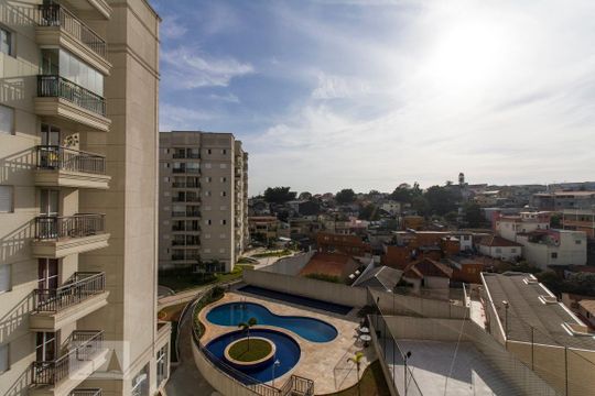 Vista da varanda  de apartamento para alugar com 2 quartos, 52m² em Jardim Ibitirama, São Paulo