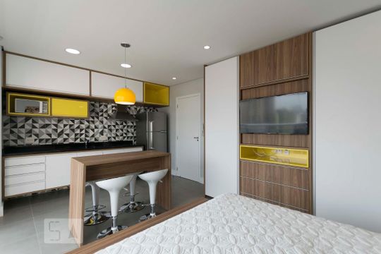 Studio de kitnet/studio para alugar com 1 quarto, 33m² em Aclimação, São Paulo