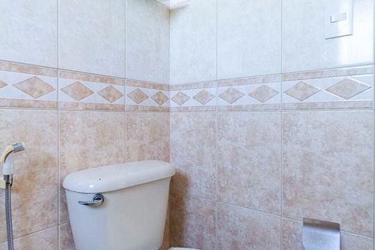 BANHEIRO SOCIAL de apartamento à venda com 2 quartos, 74m² em Vila Mascote, São Paulo